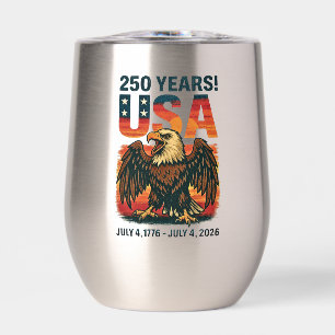 USA 250 Years – Patriotic Bald Eagle July 4th 2026