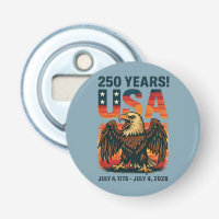 USA 250 Years – Patriotic Bald Eagle July 4th 2026