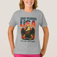 USA 250 Years – Patriotic Bald Eagle July 4th 2026
