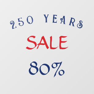USA 250 years sale
