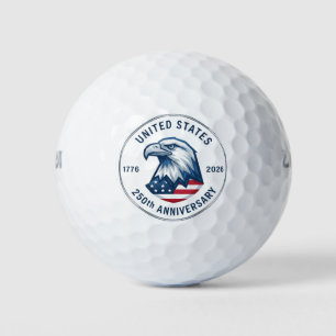 USA 250th Anniversary 1776-2026 Golf Balls