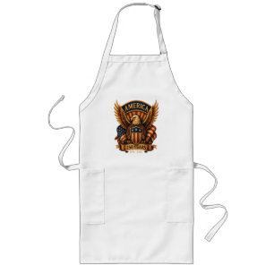 USA 250th Anniversary 1776-2026 Long Apron