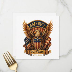 USA 250th Anniversary 1776-2026 Menu