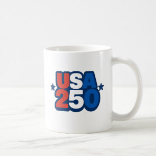 USA 250th Anniversary 1776-2026 Patriotic American Coffee Mug