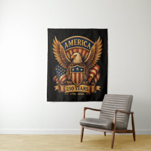 USA 250th Anniversary 1776-2026 Tapestry