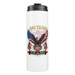 USA 250th Anniversary 1776-2026 Thermal Tumbler
