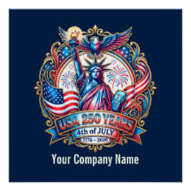 USA 250th anniversary 4th of July
