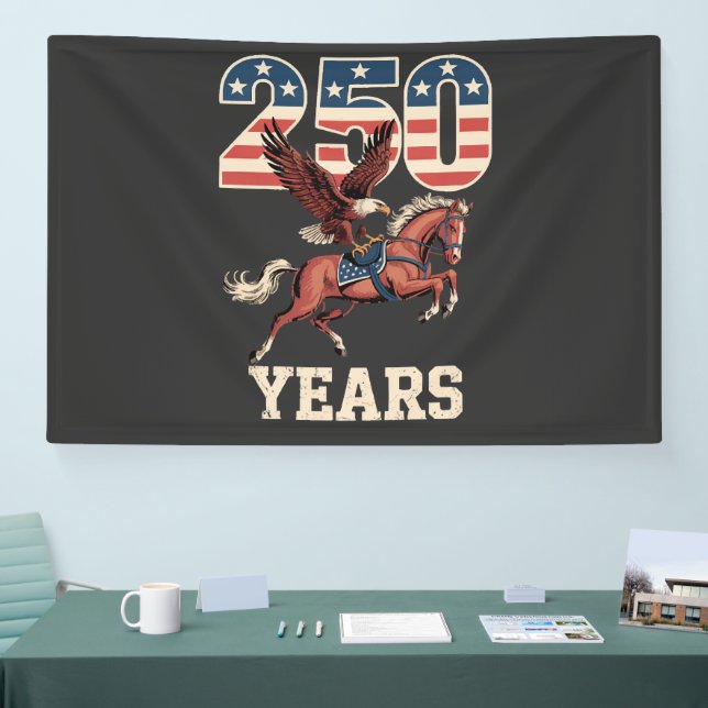 USA 250th Anniversary Banner (Tradeshow)