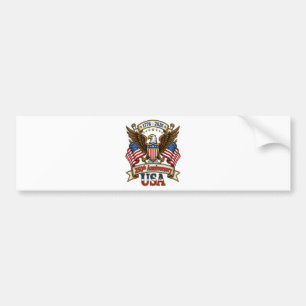 USA 250th Anniversary Bumper Sticker