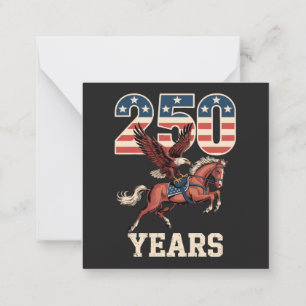 USA 250th Anniversary Card