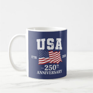USA 250th Anniversary Coffee Mug