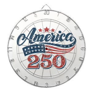 USA 250th Anniversary Dartboard