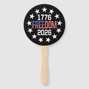 USA 250th Anniversary Freedom Hand Fan