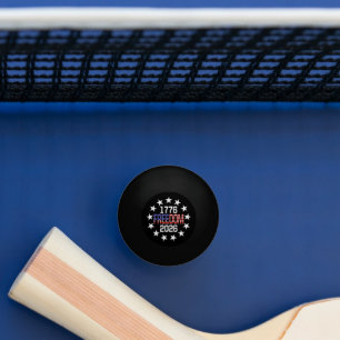USA 250th Anniversary Freedom Ping Pong Ball