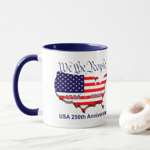 USA 250th Anniversary Mug