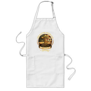USA 250th Anniversary One Nation Under God Long Apron