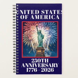 USA 250th Anniversary Patriotic Planner