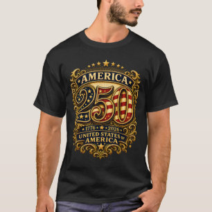 USA 250th Anniversary Patriotic Shirt 1776-2026