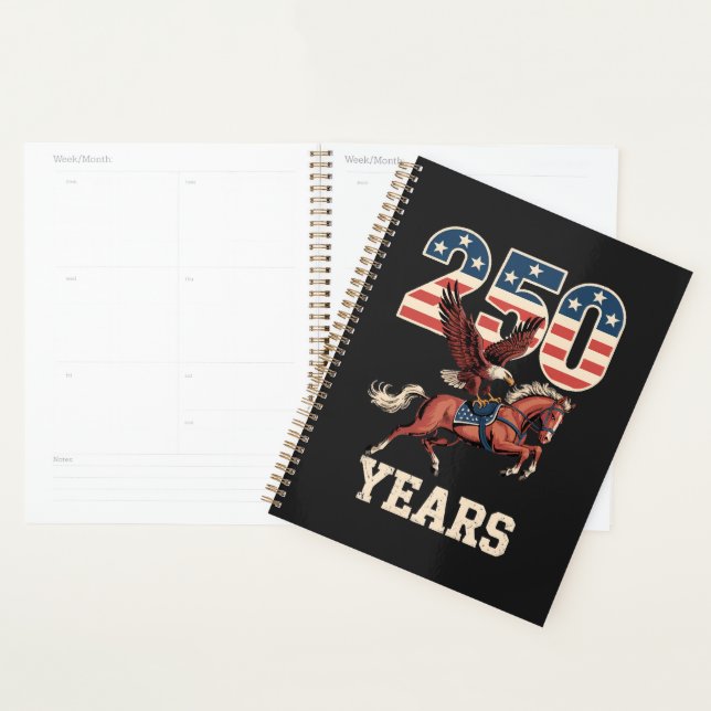 USA 250th Anniversary Planner (Display)