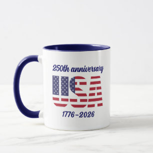 USA 250th Anniversary Semiquincentennial 1776–2026 Mug