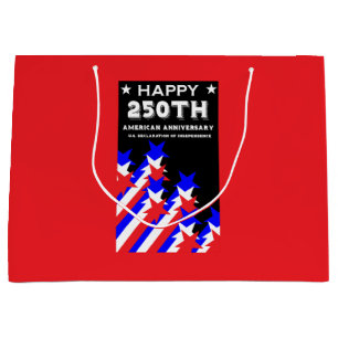 USA 250th Anniversary Semiquincentennial Party Large Gift Bag