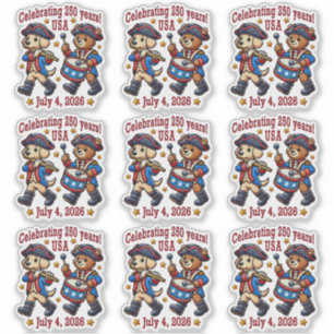 USA 250th Anniversary Souvenir - Patriotic 