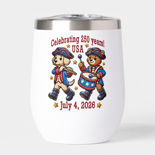 USA 250th Anniversary Souvenir - Patriotic  (Front)