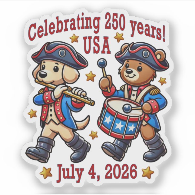 USA 250th Anniversary Souvenir - Patriotic  (Front)