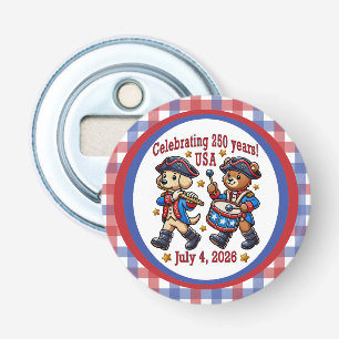 USA 250th Anniversary Souvenir - Patriotic  Bottle Opener