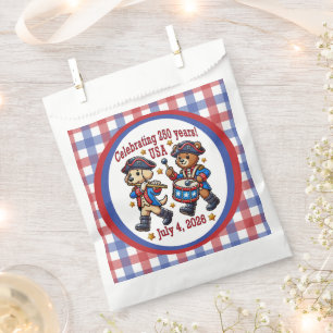 USA 250th Anniversary Souvenir - Patriotic Favour Bag