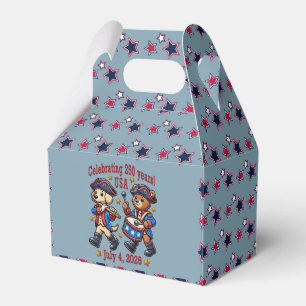 USA 250th Anniversary Souvenir - Patriotic Favour Box