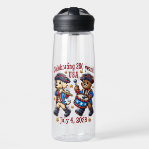 USA 250th Anniversary Souvenir - Patriotic Water Bottle
