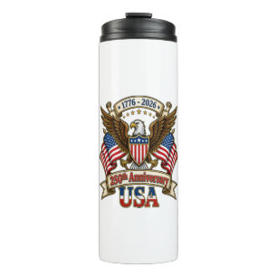 USA 250th Anniversary Thermal Tumbler