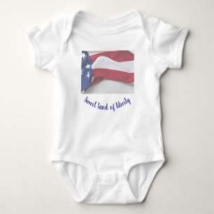 USA 250th Anniversary Wall Clock Baby Bodysuit