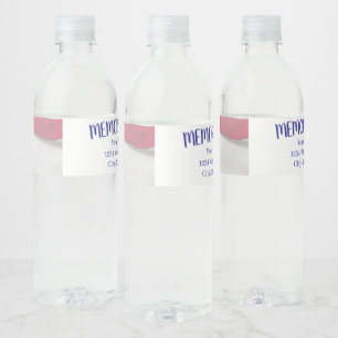 USA 250th Anniversary  Water Bottle Label
