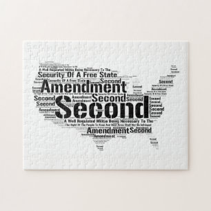 USA 2nd Amendment Jigsaw Puzzle