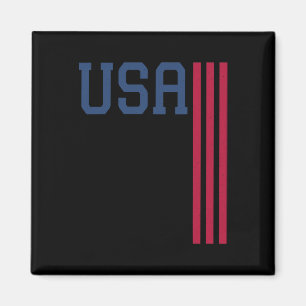 Usa 4th Of July American Flag Magnet