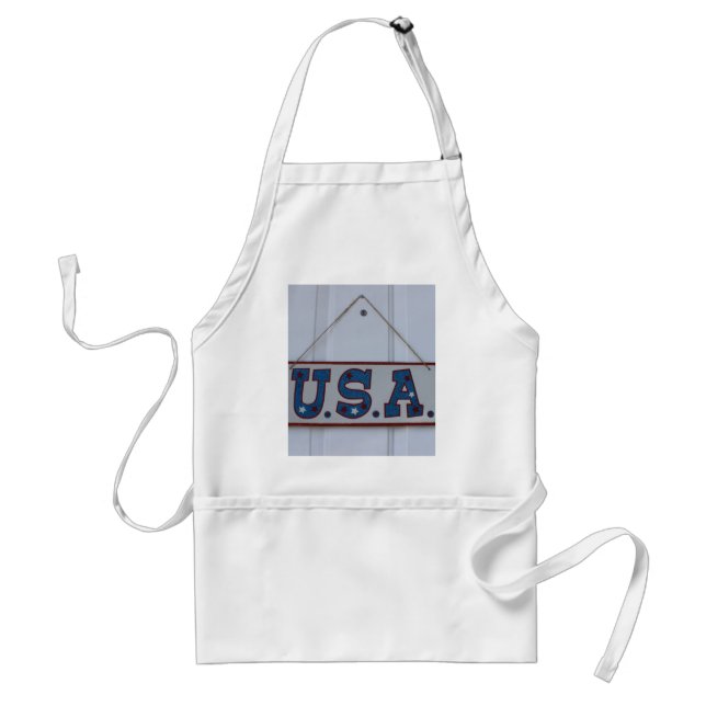 USA 4th of July Hang Standard Apron (Front)