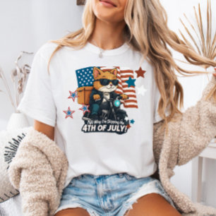 USA 4th of July Shirt, Patriotic Gift for Her  T-Shirt
