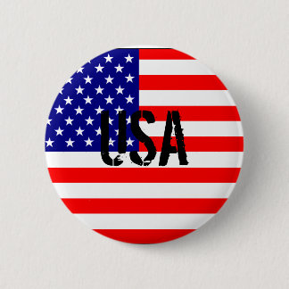USA 6 CM ROUND BADGE