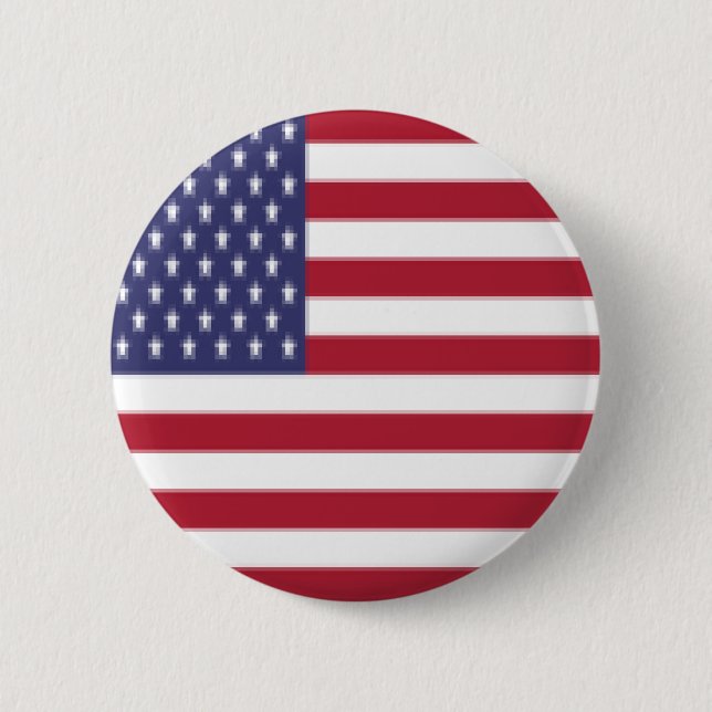 USA 6 CM ROUND BADGE (Front)