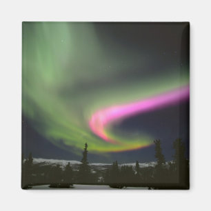USA, Alaska, Chena Hot Springs. Aurora 2 Magnet