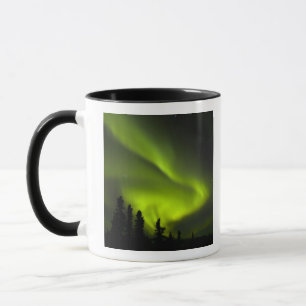 USA, Alaska, Chena Hot Springs. Aurora Borealis 2 Mug