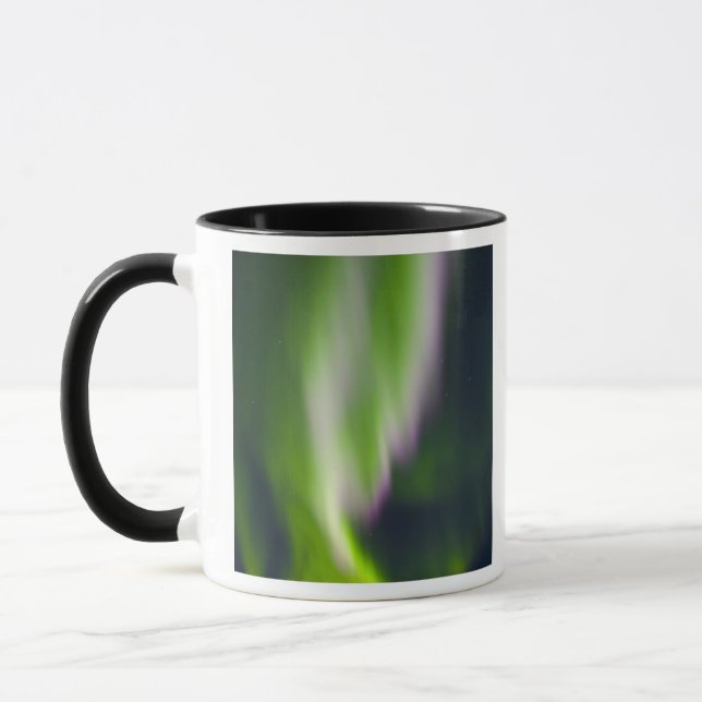 USA, Alaska, Chena Hot Springs. Aurora Borealis Mug (Left)