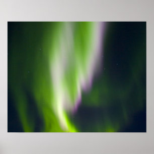 USA, Alaska, Chena Hot Springs. Aurora Borealis Poster