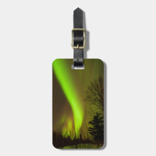 USA, Alaska, Chena Hot Springs. View Of Aurora Luggage Tag