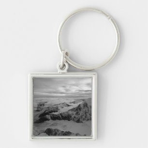 USA, Alaska, Denali National Park, Aerial view 2 Key Ring