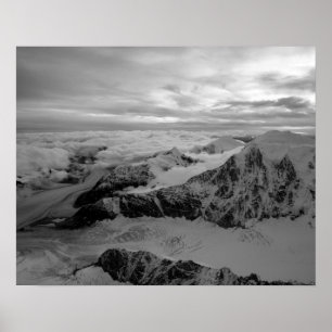 USA, Alaska, Denali National Park, Aerial view 2 Poster