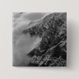 USA, Alaska, Denali National Park, Aerial view 4 15 Cm Square Badge