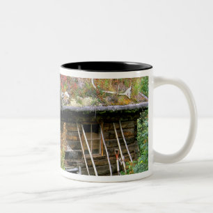 USA, Alaska, Denali National Park, Kantishna. Two-Tone Coffee Mug